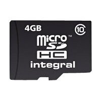 Integral INMSDH4G10-20V2 mémoire flash 4 Go MicroSD UHS-I
