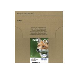 Epson T1285 Easy Mail Packaging - 4er-Pack - Schwarz, Gelb, Cyan, Magenta - original - Tintenpatrone