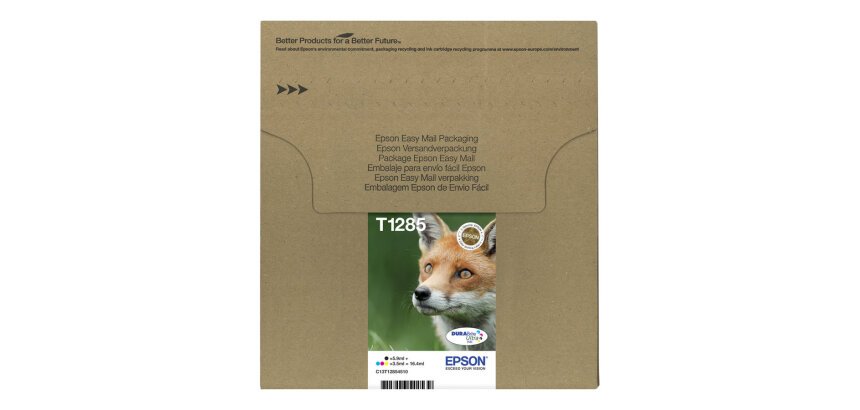 Epson T1285 Easy Mail Packaging - 4-pack - black, yellow, cyan, magenta - original - ink cartridge