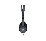 Logitech 981-000593 casque Avec fil Arceau Bureau/Centre d'appels Noir