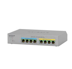 NETGEAR MS108EUP Géré L2/L3 2.5G Ethernet (100/1000/2500) Connexion Ethernet, supportant l'alimentation via ce port (PoE) Gris