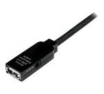 StarTech.com Câble Répéteur USB 15 m - Rallonge / Extension USB Actif - M/F