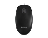 Logitech B100 souris Bureau Ambidextre USB Type-A Optique 800 DPI