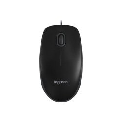 Logitech B100 souris Bureau Ambidextre USB Type-A Optique 800 DPI