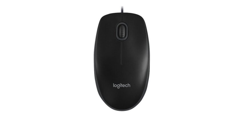 Logitech B100 souris Bureau Ambidextre USB Type-A Optique 800 DPI