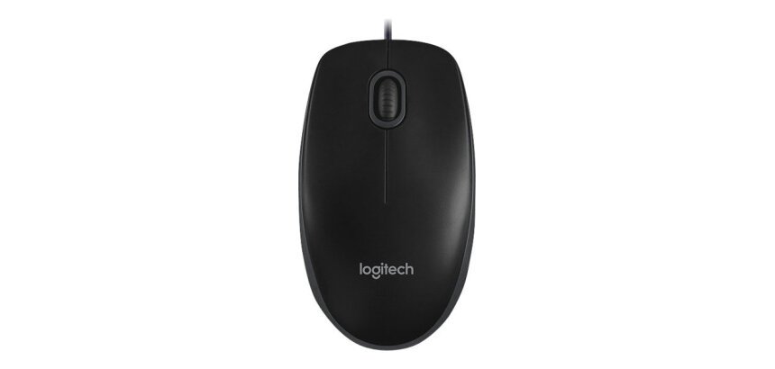 Logitech B100 souris Bureau Ambidextre USB Type-A Optique 800 DPI