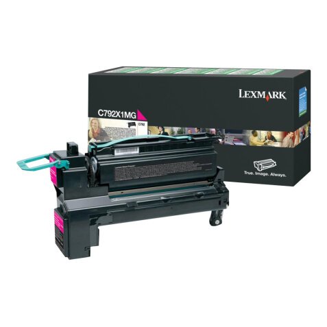 Lexmark - à rendement extrêmement élevé - magenta - original - cartouche de toner - LCCP, LRP