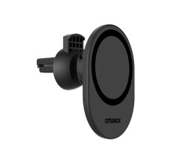 OtterBox Support de ventilation pour voiture pour MagSafe, fixation solide sur le ventilateur de voiture avec MagSafe, conçu pour être facile, solide et sûr à installer, compatible iPhone 14/iPhone 13/iPhone 12 Series, Noir