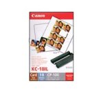 Canon Jeu d'encre couleur et de papier autocollant au format 54 x 86 mm KC-18IF, 18 feuilles