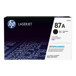 HP 87A toner LaserJet noir authentique