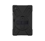 DLH ?oque renforcee avec bandouliere, poignee rotative et pied support pour Samsung Galaxy Tab S6 lite ( SM-P610 / SM-P615)