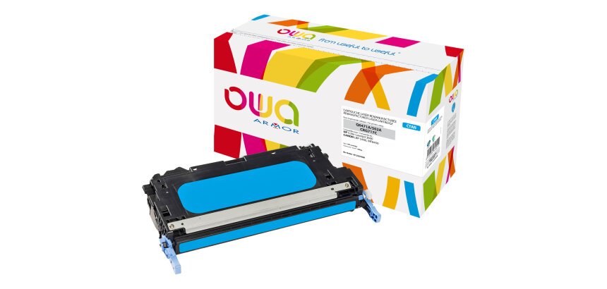 Toner remanufacturé OWA - standard - pour HP Q6471A, CANON 717C