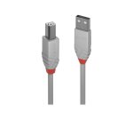 Lindy Câble USB 2.0 Type A vers B, Anthra Line, Gris, 1m