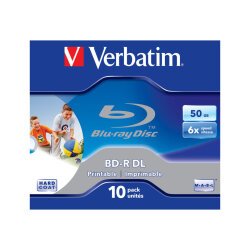 Verbatim - BD-R DL x 10 - 50 GB - opslagmedia