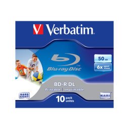 Verbatim - BD-R DL x 10 - 50 GB - storage media