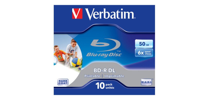 Verbatim - BD-R DL x 10 - 50 GB - storage media