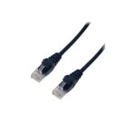 MCL 5m Cat6a U/UTP câble de réseau Noir U/UTP (UTP)