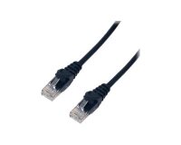 MCL 5m Cat6a U/UTP câble de réseau Noir U/UTP (UTP)