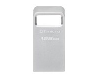 Kingston Technology DataTraveler 128 Go Micro 200 Mo/s Metal USB 3.2 Gen 1