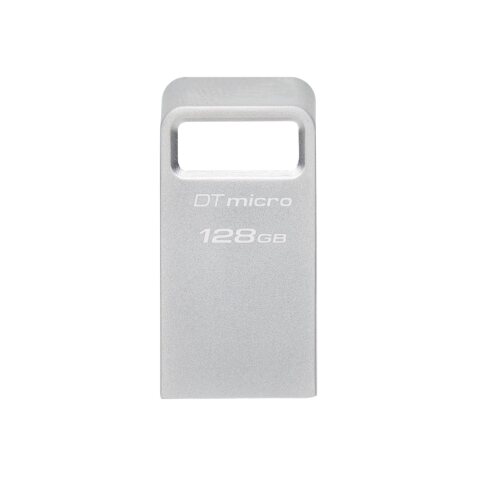 Kingston Technology DataTraveler 128 Go Micro 200 Mo/s Metal USB 3.2 Gen 1