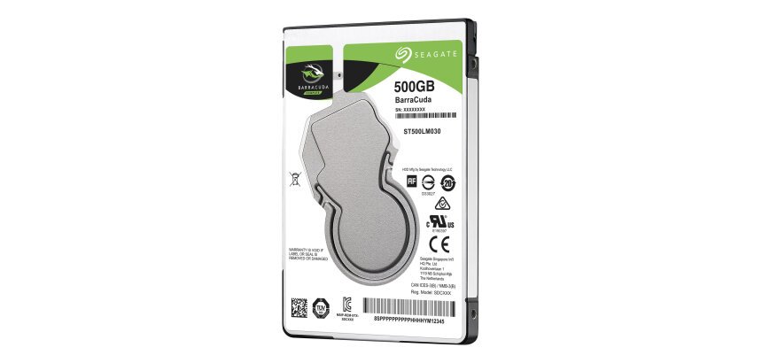 Seagate Barracuda 2.5" disque dur 500 Go 5400 tr/min 128 Mo 2.5" Série ATA III