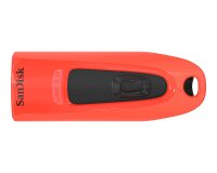 SanDisk Ultra lecteur USB flash 64 Go USB Type-A 3.2 Gen 1 (3.1 Gen 1) Bleu, Rouge