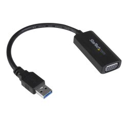 StarTech.com Adaptateur vidéo USB 3.0 vers VGA - Carte graphique externe avec installation du pilote intégrée - 1920x1200
