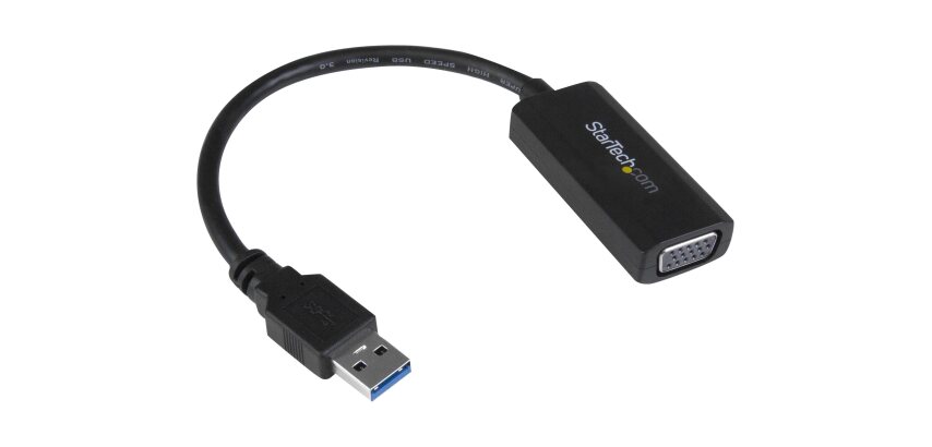 StarTech.com Adaptateur vidéo USB 3.0 vers VGA - Carte graphique externe avec installation du pilote intégrée - 1920x1200