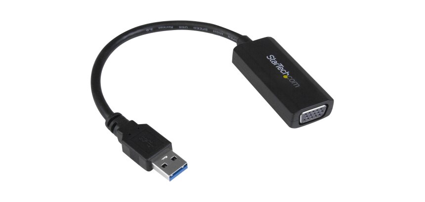 StarTech.com Adaptateur vidéo USB 3.0 vers VGA - Carte graphique externe avec installation du pilote intégrée - 1920x1200