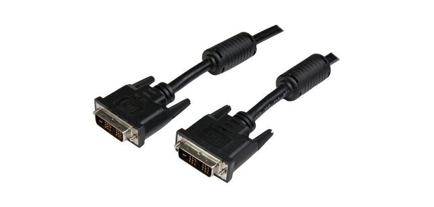 StarTech.com Câble DVI-D Single Link de 3m - Cordon DVI vers DVI pour écran numérique - M/M - 1920x1200