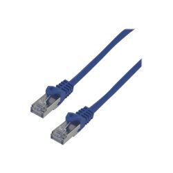 MCL FTP6-0.5M/B câble de réseau Bleu 0,5 m Cat6 F/UTP (FTP)