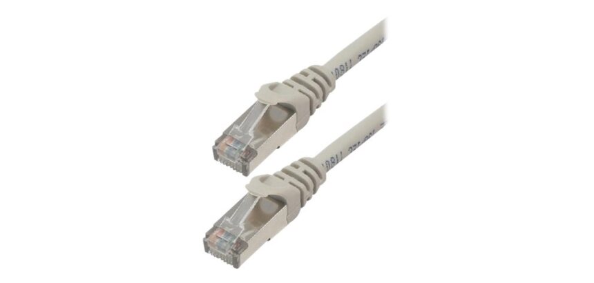 MCL 10m Cat6a S/FTP câble de réseau Gris S/FTP (S-STP)