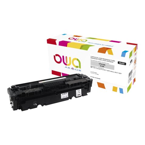 Toner remanufacturé OWA - standard - Noir - pour HP CF410A