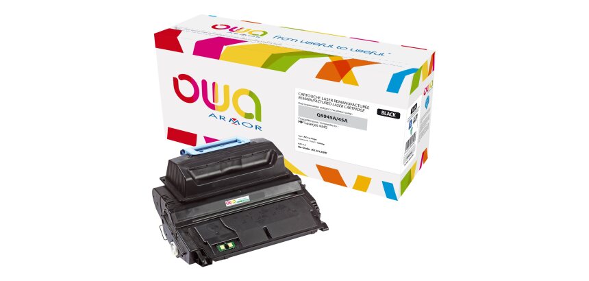 Toner remanufacturé OWA - standard - Noir - pour HP Q5945A
