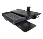 Ergotron StyleView Sit-Stand Combo System with Worksurface 61 cm (24") Mur