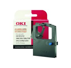 OKI - 1 - noir - ruban d'impression