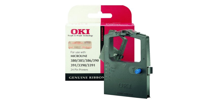 OKI - 1 - black - print ribbon