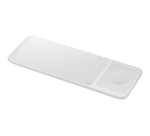 Chargeur pour téléphone mobile Samsung Pad Induction TRIO Watch, Charge Rapide 7,5W x2 (chargeur secteur inclus) Blanc