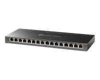 TP-Link TL-SG116E Non-géré L2 Gigabit Ethernet (10/100/1000) Noir