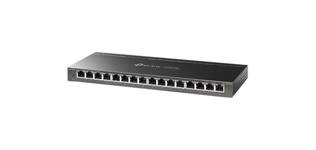 TP-Link TL-SG116E Non-géré L2 Gigabit Ethernet (10/100/1000) Noir