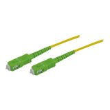 MCL Câble fibre optique simplex monomode 9/125 - SCAPC/SCAPC - 5m