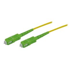 MCL Câble fibre optique simplex monomode 9/125 - SCAPC/SCAPC - 5m