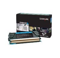 Lexmark X746A1CG Cartouche de toner 1 pièce(s) Original Cyan