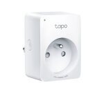 TP-Link Tapo Mini Smart Wi-Fi Socket Energy Monitor Prise intelligente 3680 W Maison Blanc