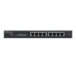 Zyxel GS1915-8EP Géré L2 Gigabit Ethernet (10/100/1000) Connexion Ethernet, supportant l'alimentation via ce port (PoE) Noir