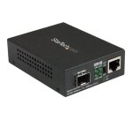 StarTech.com Convertisseur de média fibre optique Gigabit Ethernet avec slot SFP ouvert