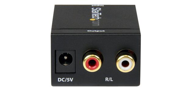 StarTech.com Convertisseur audio coaxial numérique ou Toslink optique SPDIF vers RCA stéréo