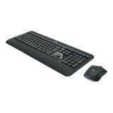 Logitech 920-008676 clavier Souris incluse Universel USB AZERTY Français Noir, Blanc