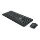 Logitech 920-008676 clavier Souris incluse Universel USB AZERTY Français Noir, Blanc