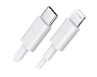 DLH Cable USB-C vers Apple lightning certifie MFI 2m 3.25A 65W max blanc